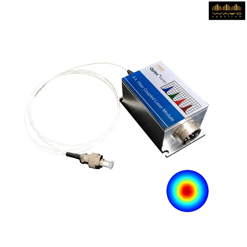 Modulo laser accoppiato a fibra a 4 lunghezze d'onda Quplex WAVESPECTRUM GROUP Il tuo modulo laser a fibra sta perdendo potenza? Laser a 980 nm e 1064 nm Immagini 1